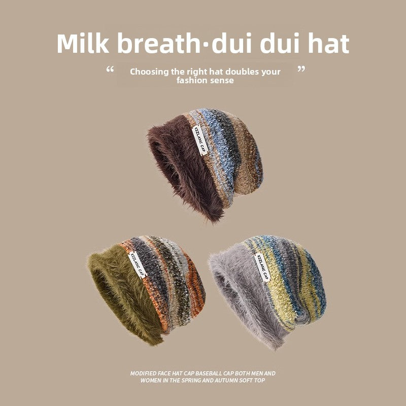 Womens Knitted Slouchy Beanie