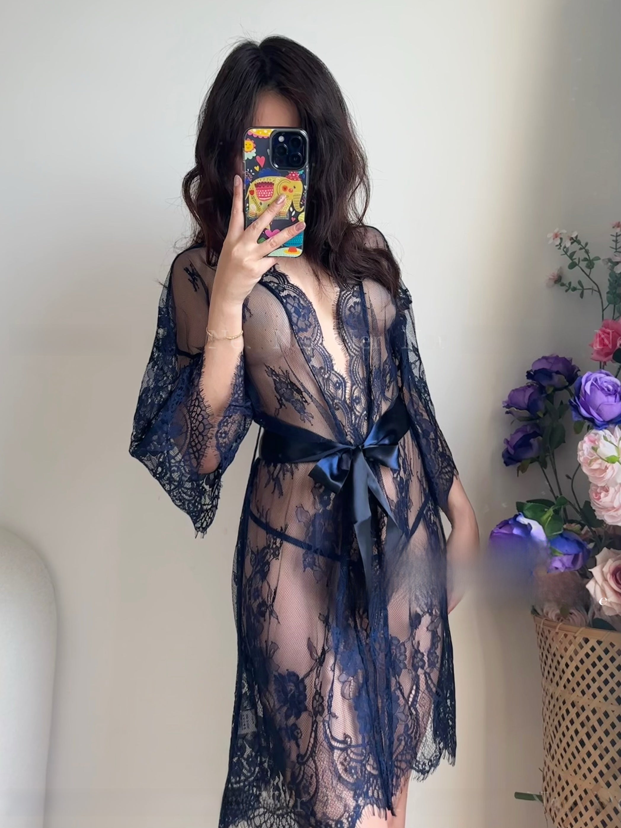 Lace nightgown