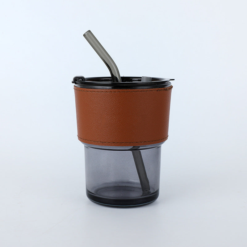 Coffee straw cup