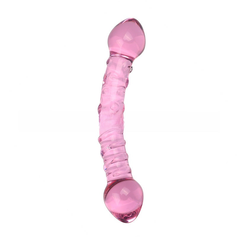 Transparent glass sex toys