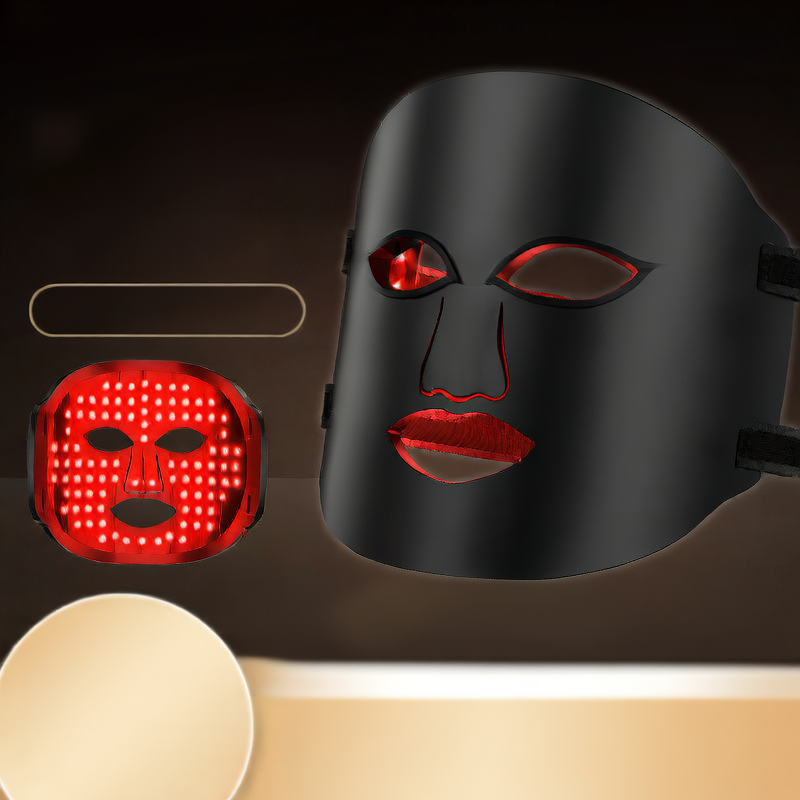 Silicone Photon Beauty Mask with Red Blue Light Therapy