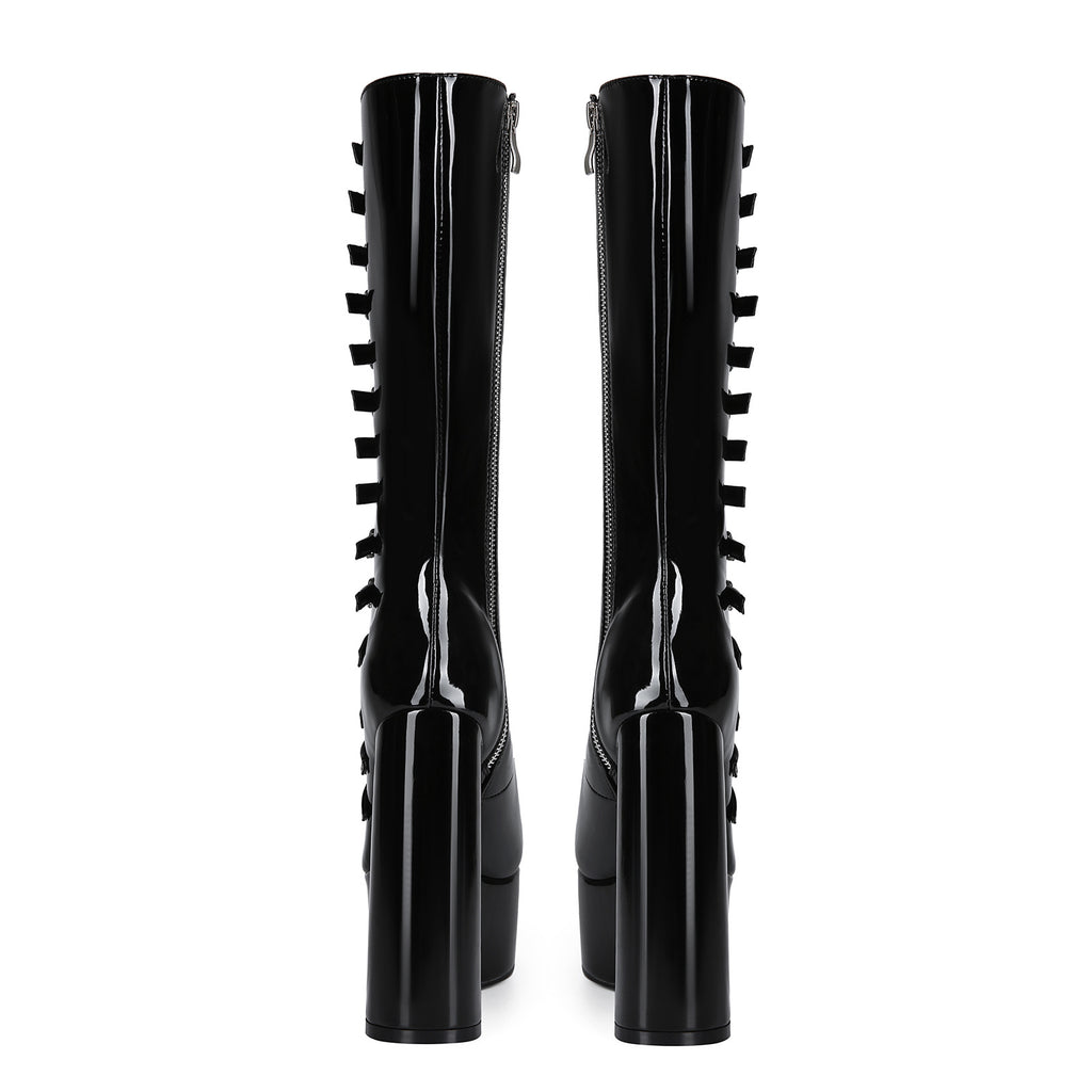 Gothic platform boots