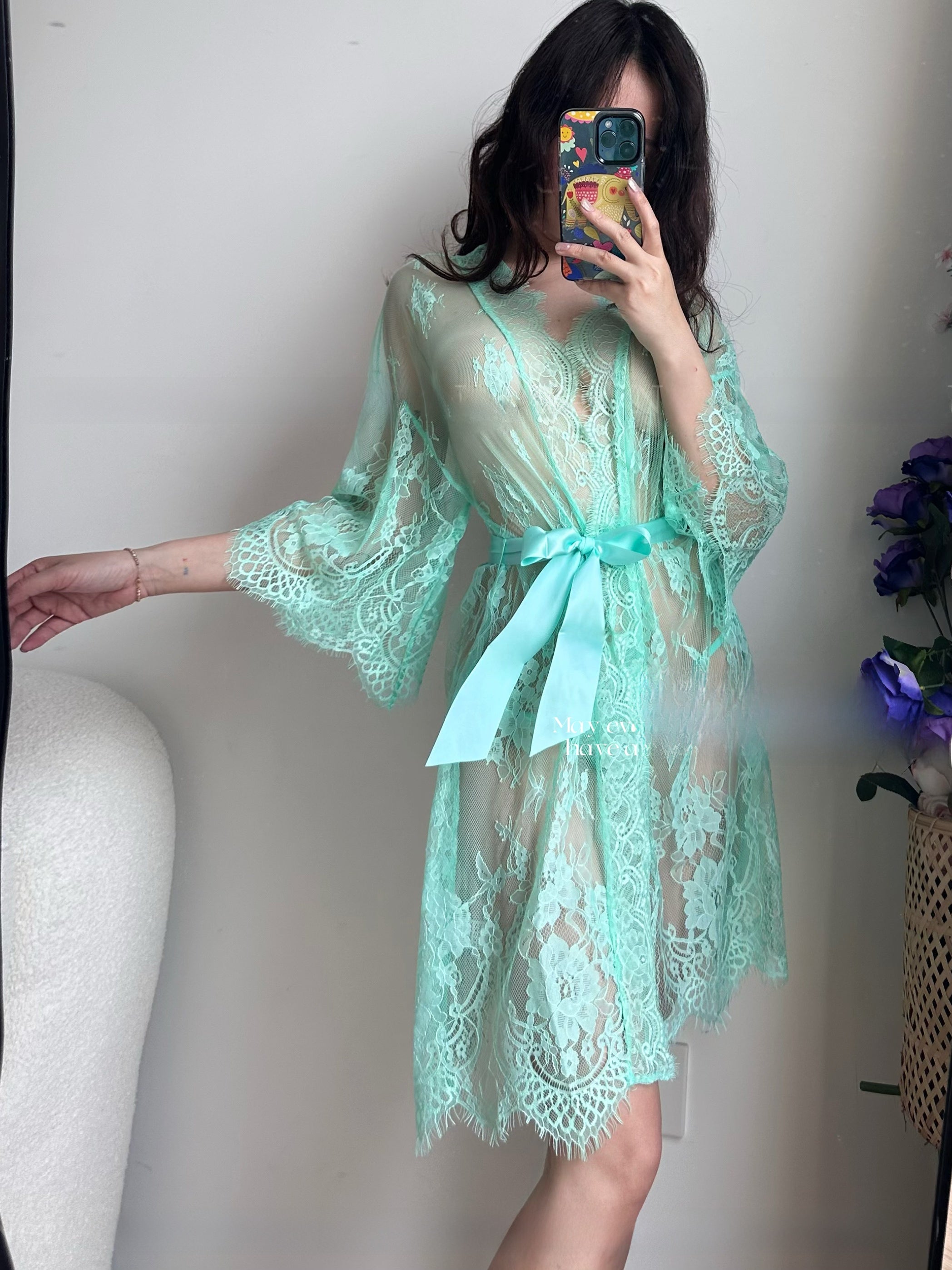Lace nightgown