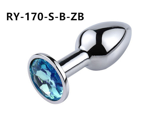 Adult erotic metal anal plugs
