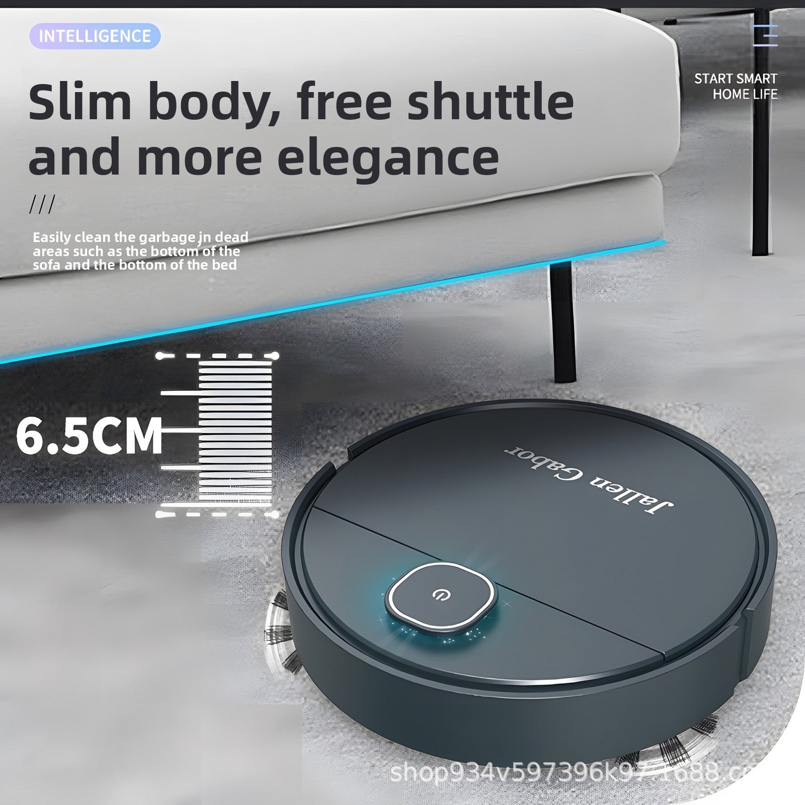 Fully automatic floor cleaning robot