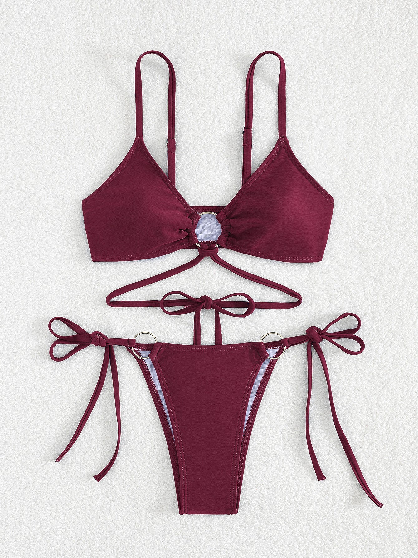 Slim High Waist Women Bikini Swimsuit