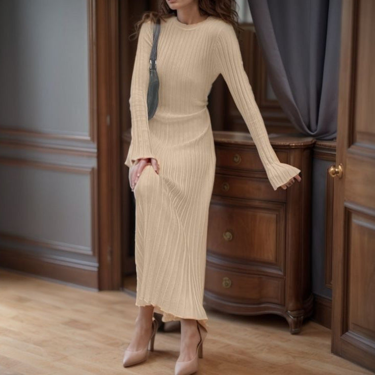 Spring and Summer New Style Knitted Dress