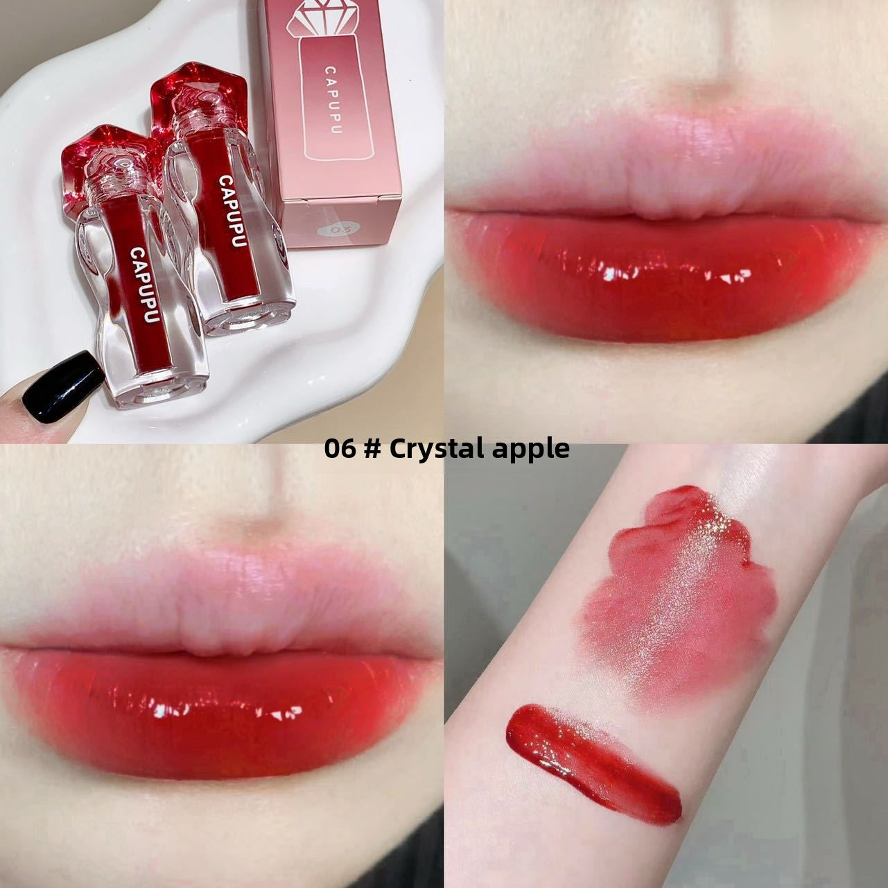 glossy lip glaze