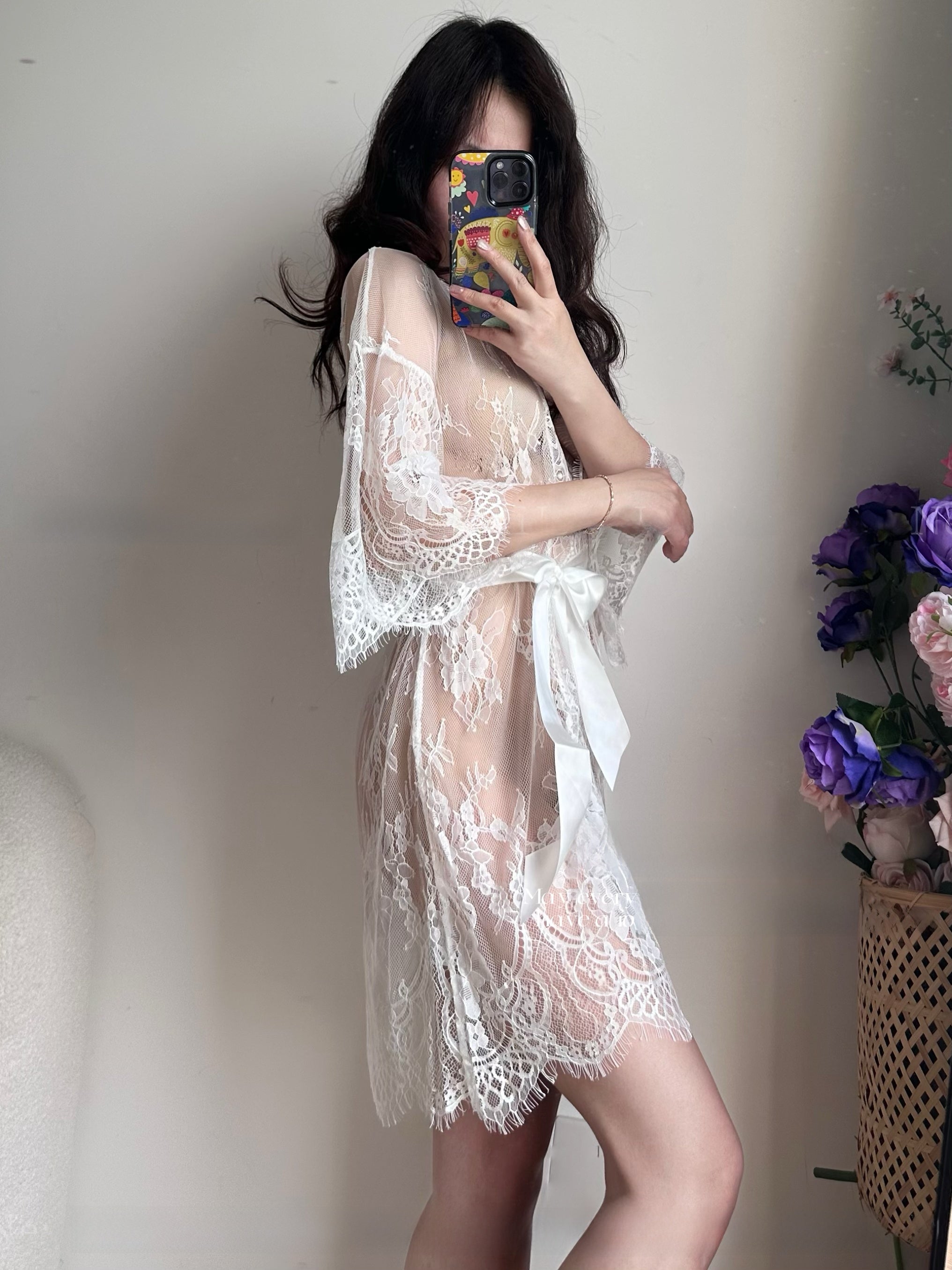 Lace nightgown