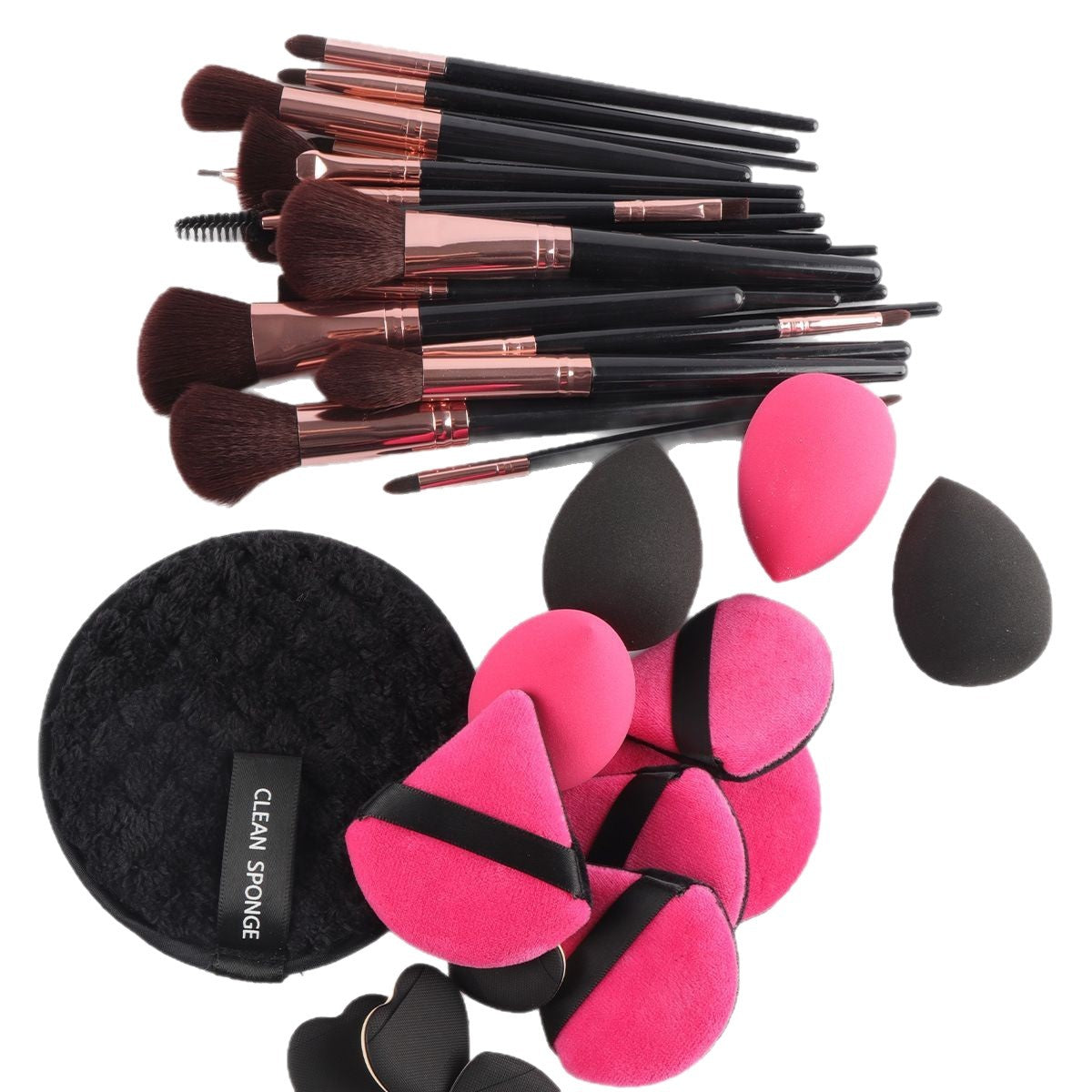 Makeup Brush Set with Toiletry Bag