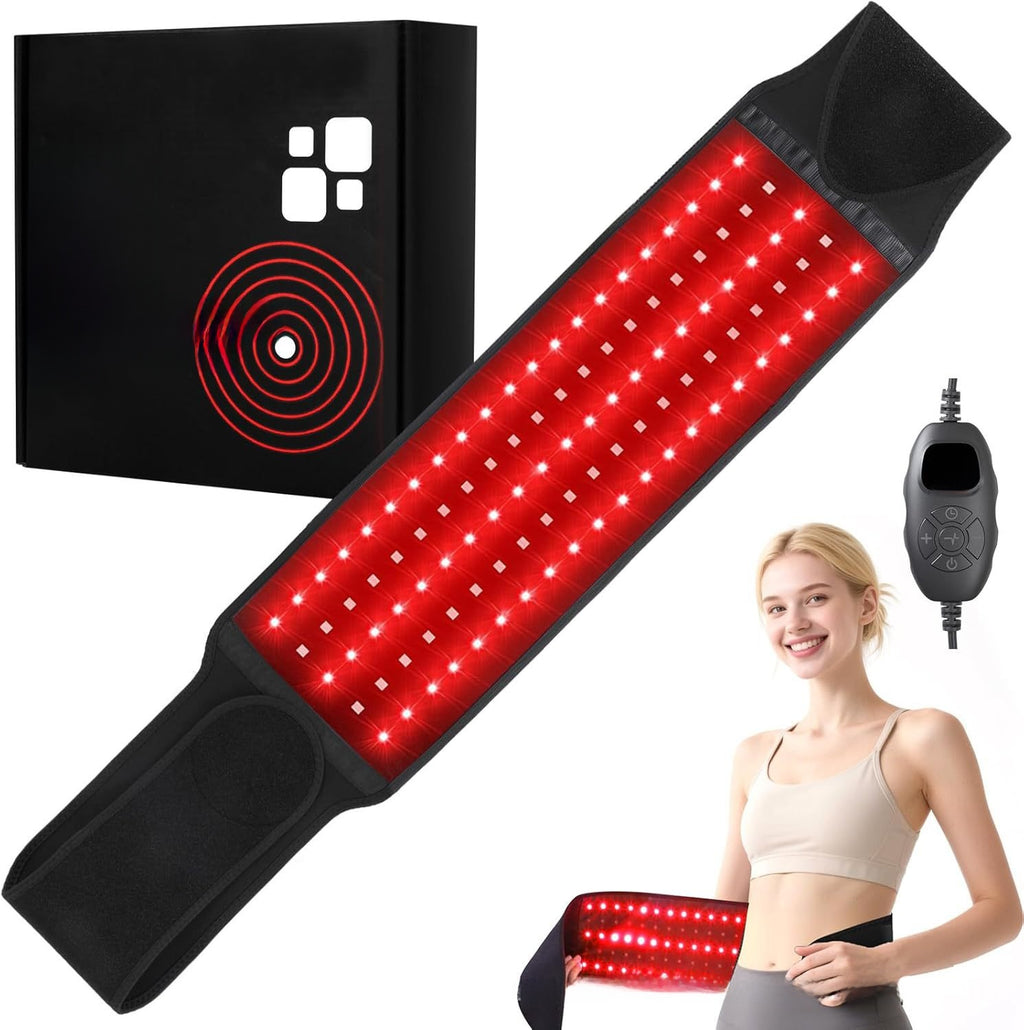 Red light and infrared light physiotherapy belt