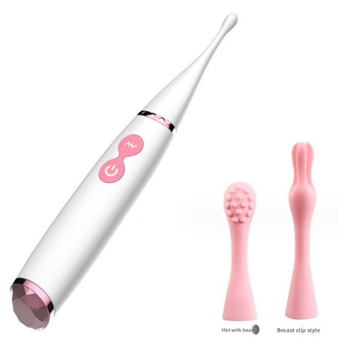 Female vibrating dildo self-stimulator