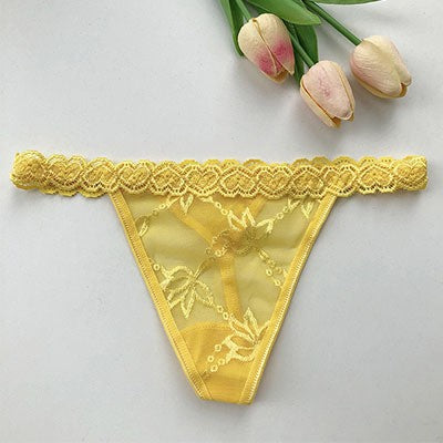 Low-Rise Women's Thong Underwear