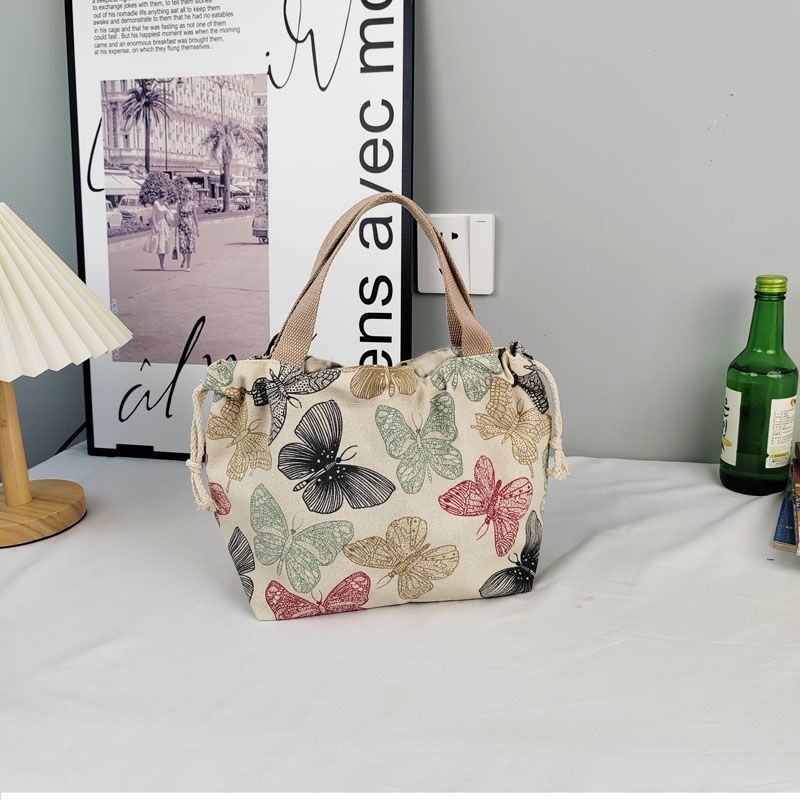 Canvas Tote Bag Large Capacity Fashion Printed Shoulder Handbag