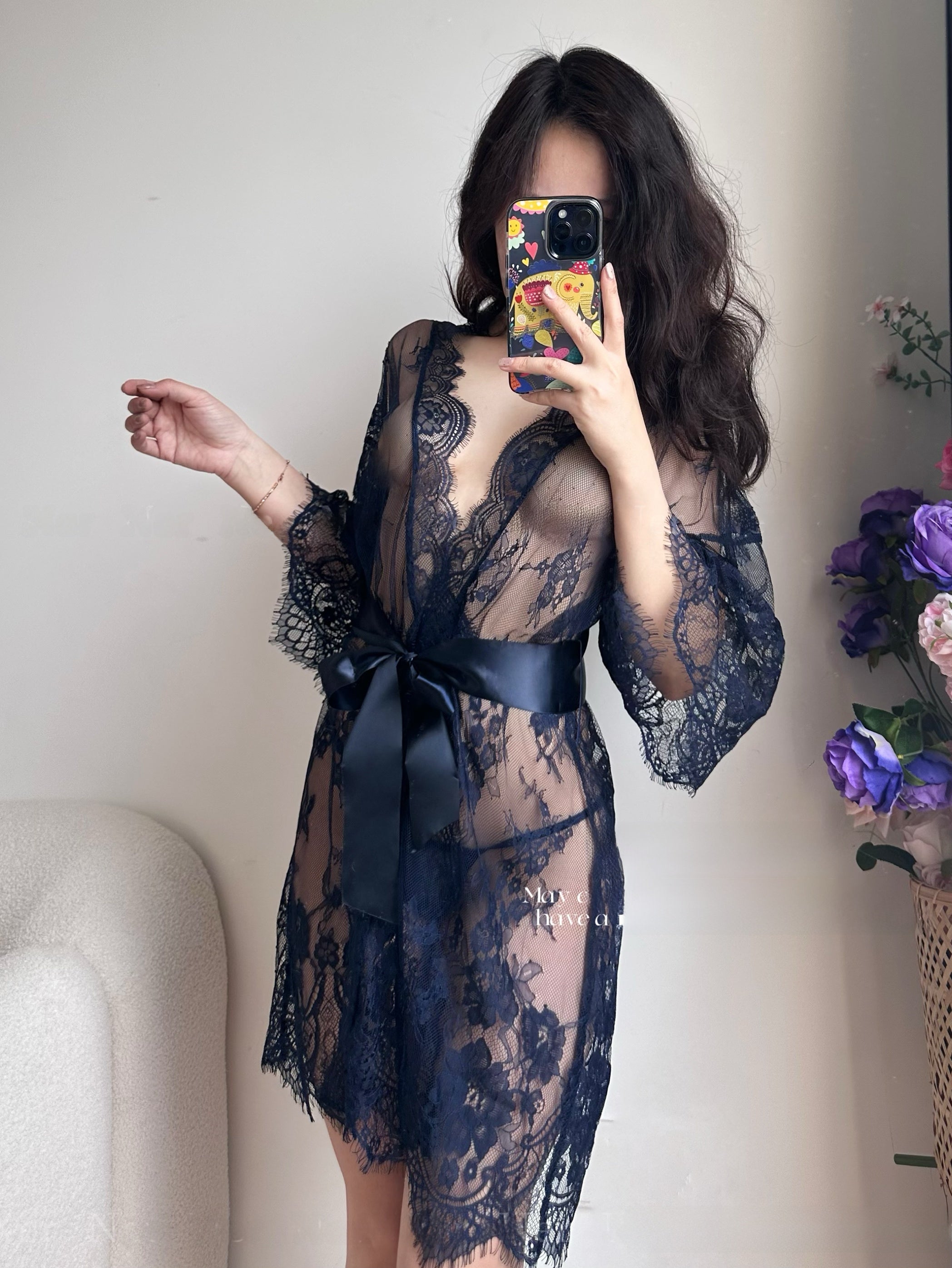 Lace nightgown