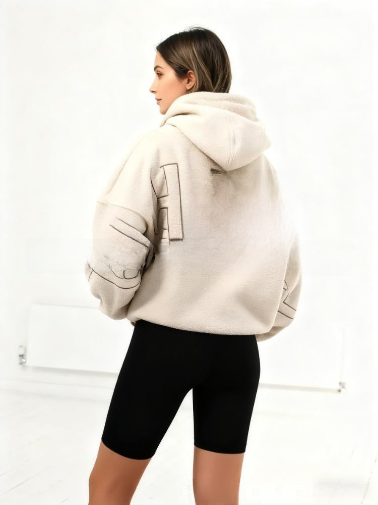 Womens Hooded Pullover Sweatshirt