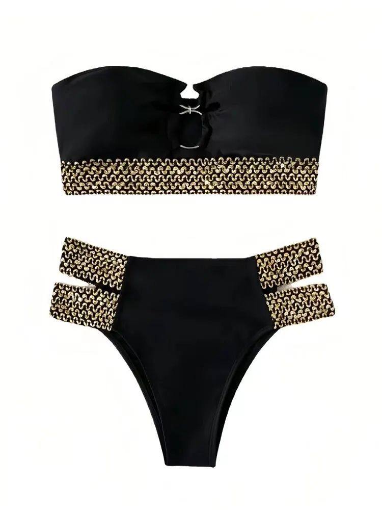 Strapless Bikini Swimsuit for Women