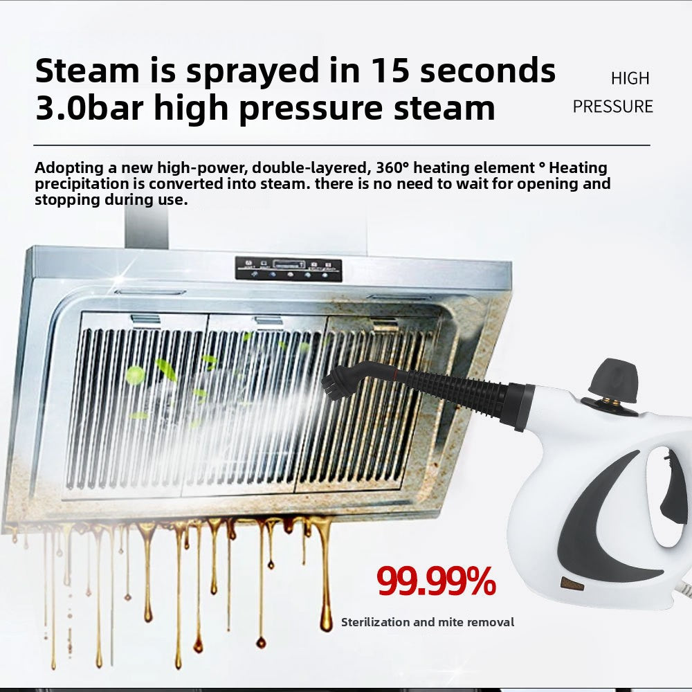 High-temperature and high-pressure steam cleaner