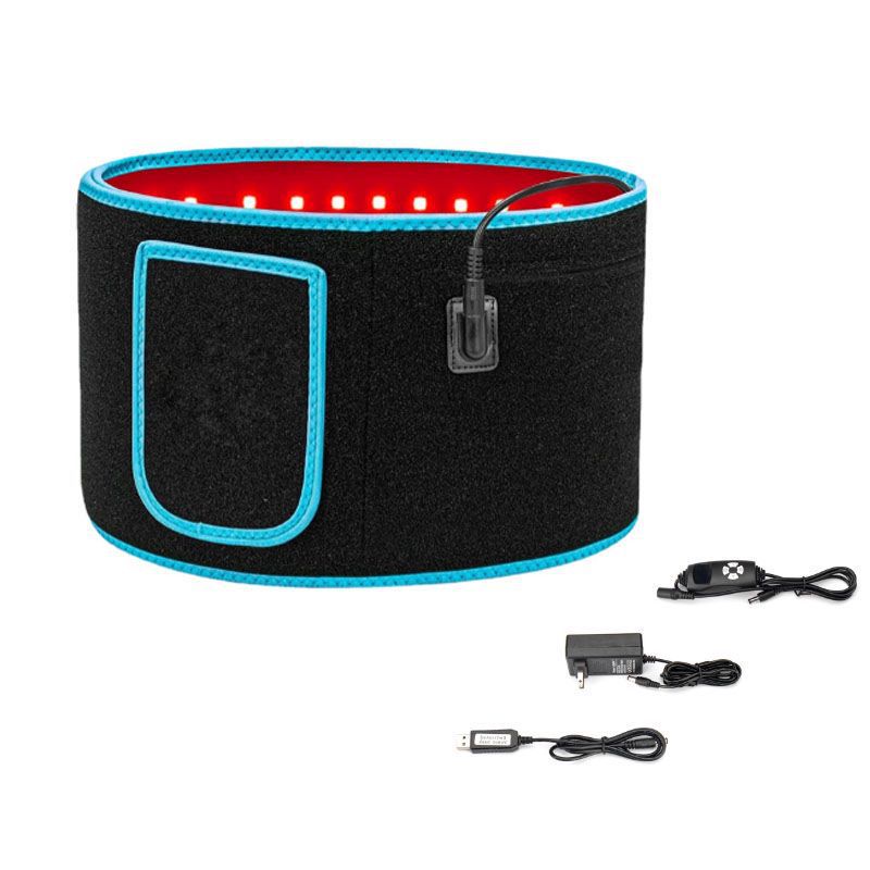 Red light and infrared light physiotherapy belt