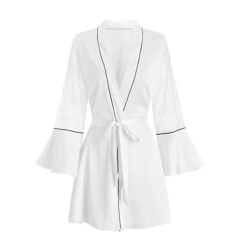 Sexy Lace Sleeveless Nightgown for Women