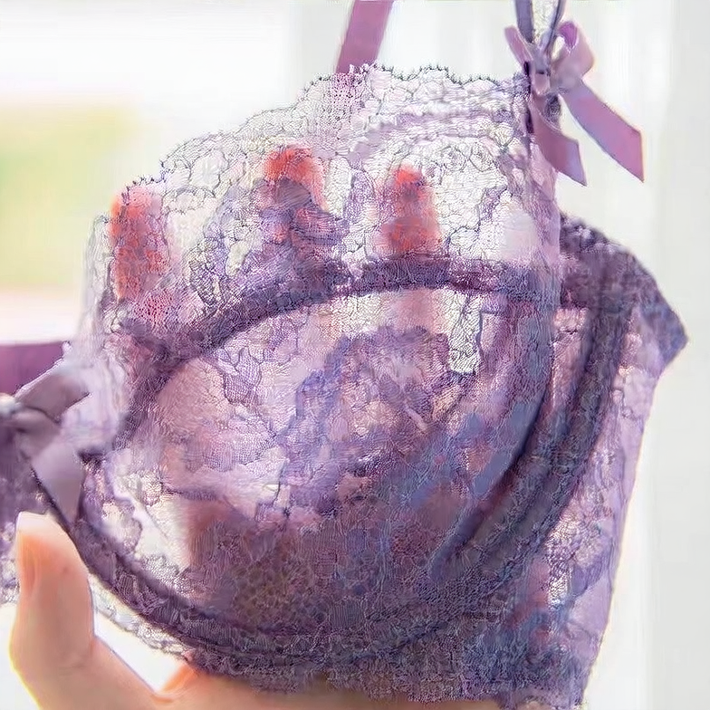 French sexy lace gathering lingerie woman