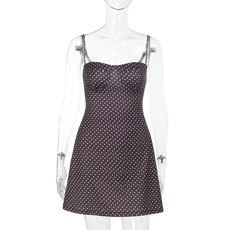 Sexy Suspender Skirt Dress