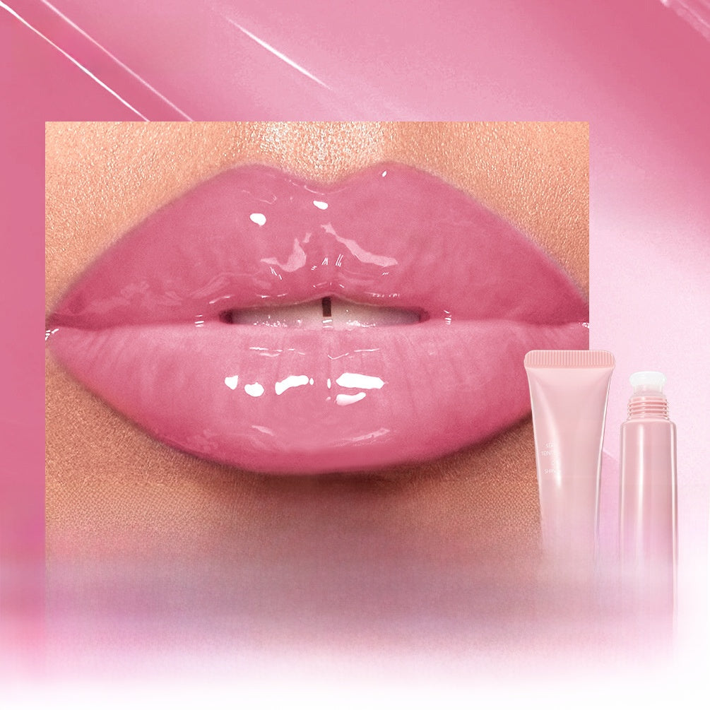 Colored lip gloss liquid