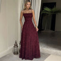 European American Style Women Sleeveless Halter Neck Dress