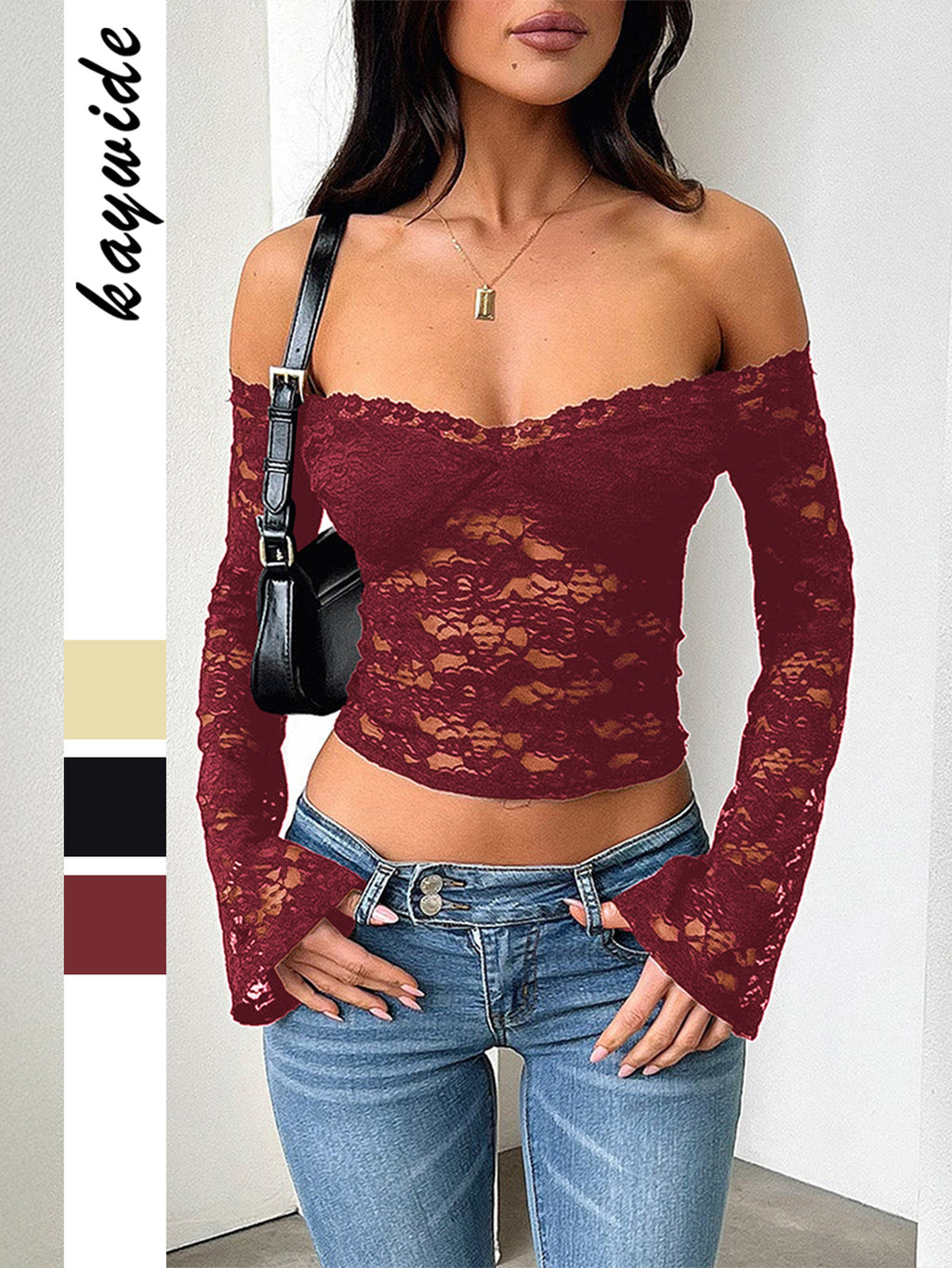 Sexy long-sleeve T-shirt