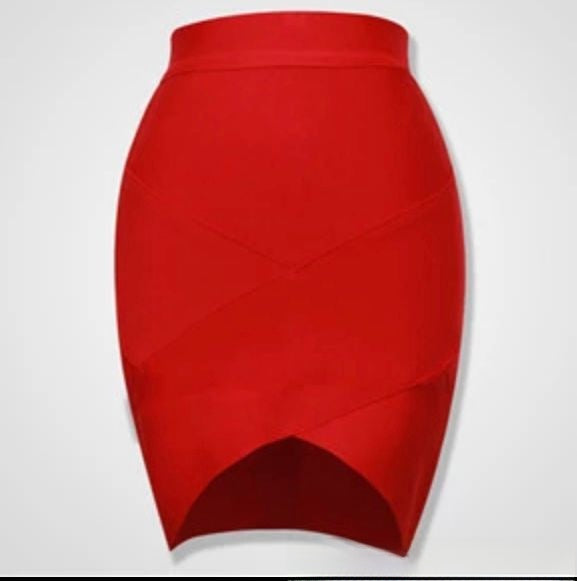 Cross-shaped ultra-short half-length skirt