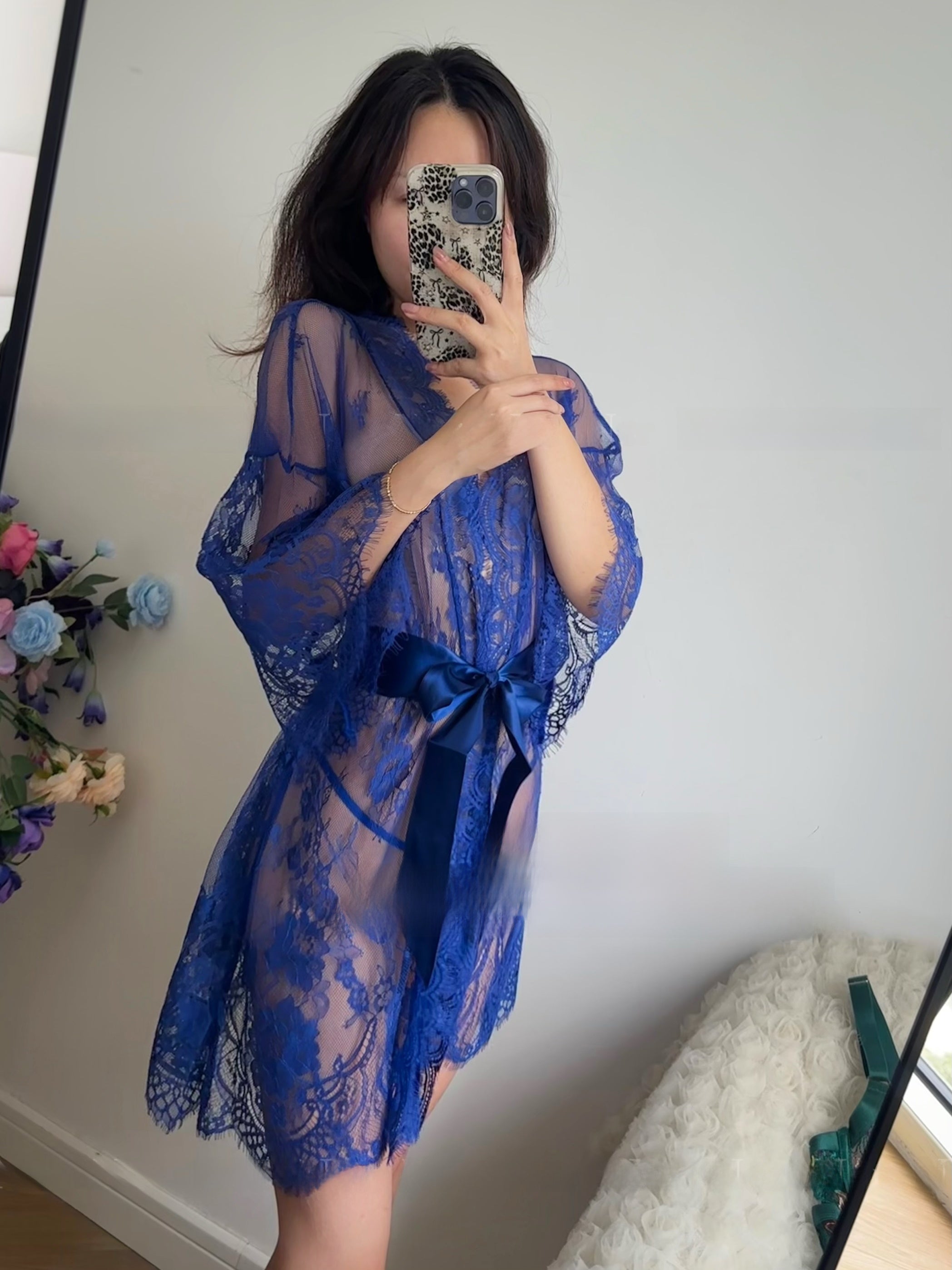 Lace nightgown
