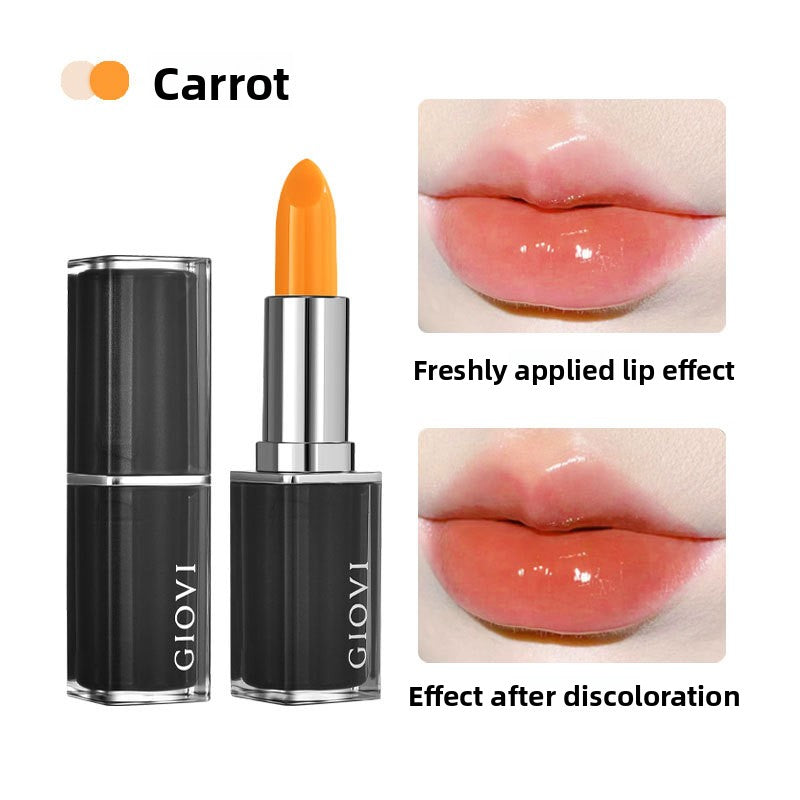 Temperature-changing lipstick