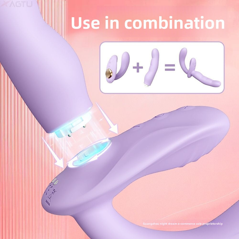 Double-headed vibrating rod adult product
