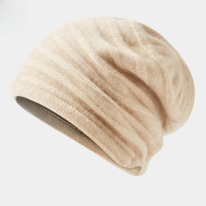 Women's Cashmere Slouchy Beanie Winter Warm Hat