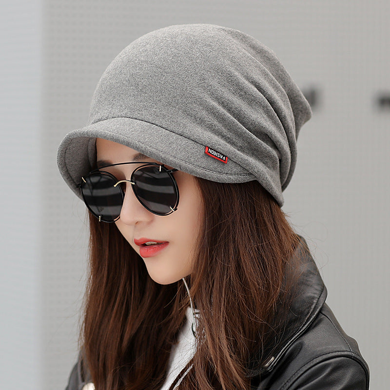 Casual Women's Pullover Hat with Short Brim