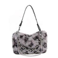 plush handbag