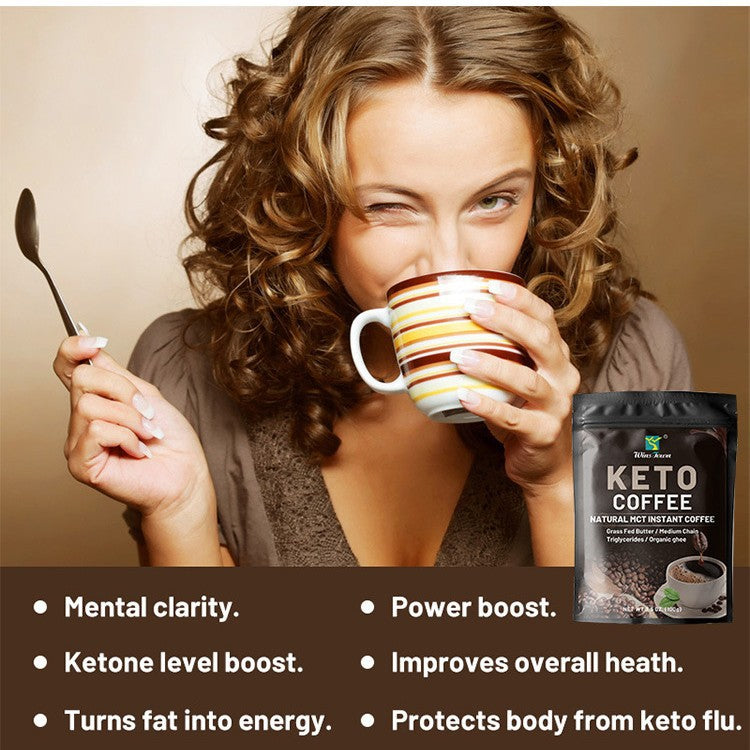 Keto MCT Instant Coffee with Butter