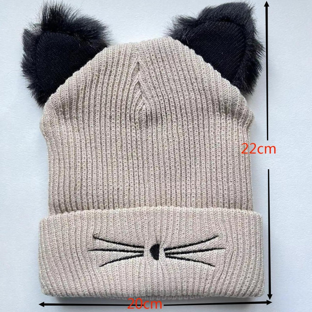 Knitted Cat Hat
