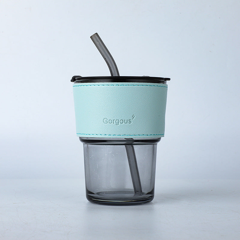 Coffee straw cup