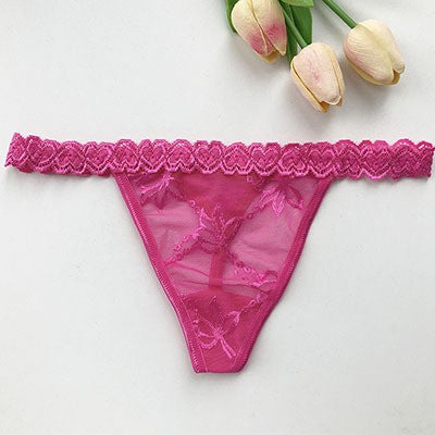 Low-Rise Women's Thong Underwear