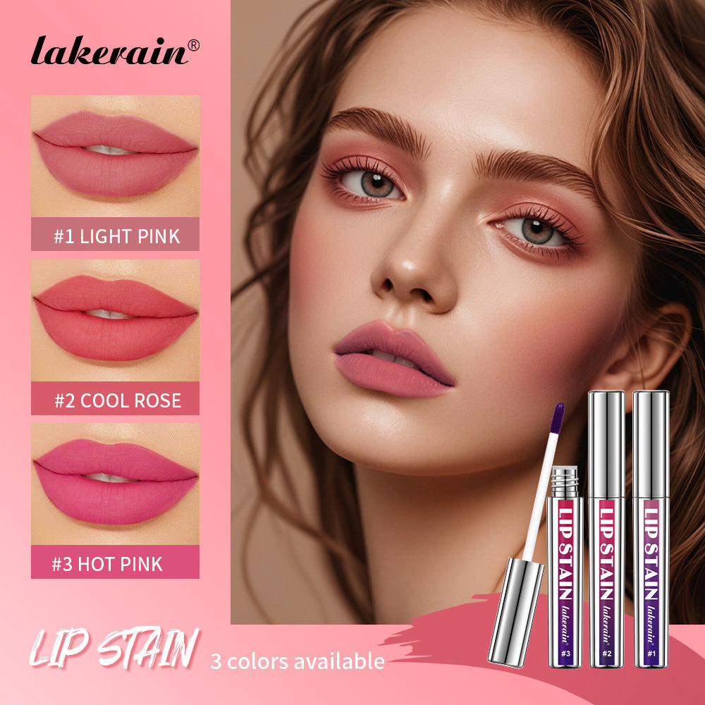 Silver tube tear-stripped lip gloss lipstick