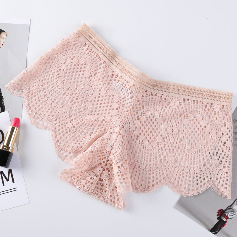 French Style Lace Women's Mid-Waist Panties
