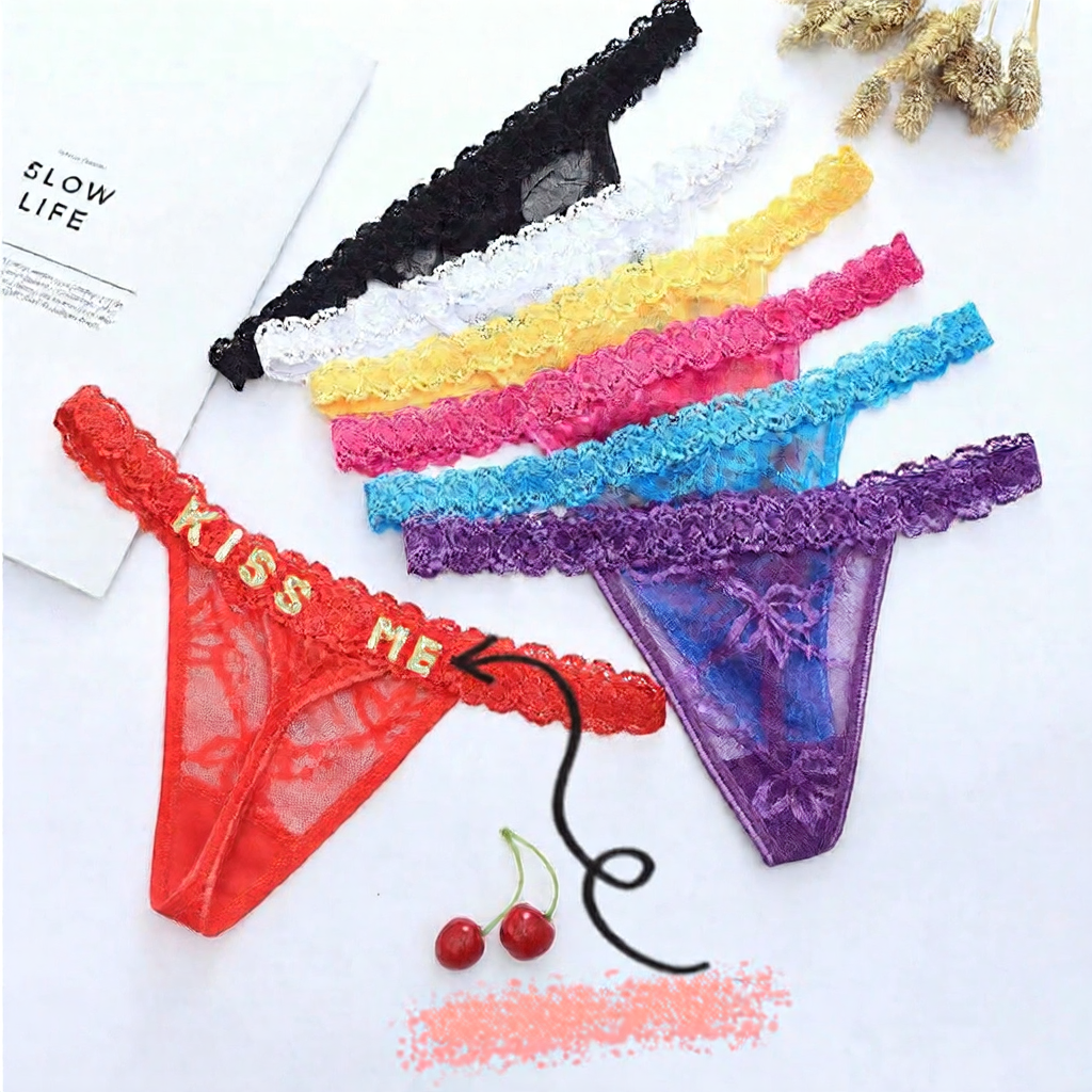 Low-Rise Women's Thong Underwear