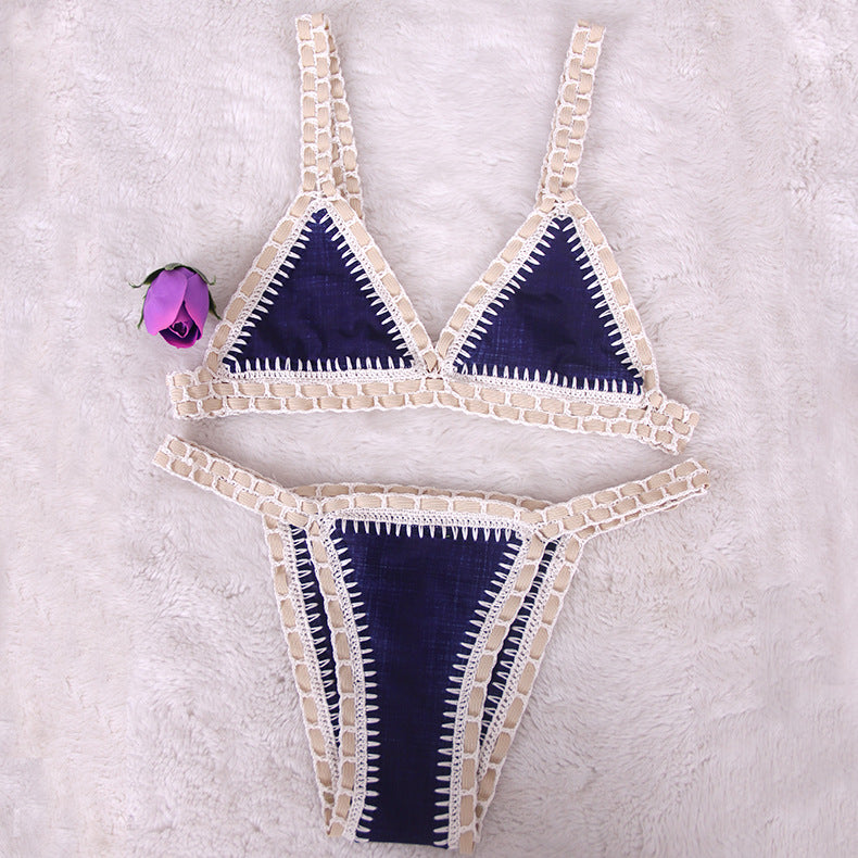 Women's Hand-Knitted Bikini Swimwear