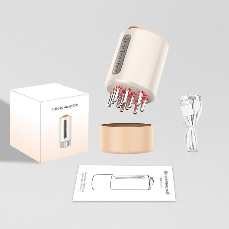 Hair Care Red Light Conductive Drug Comb
