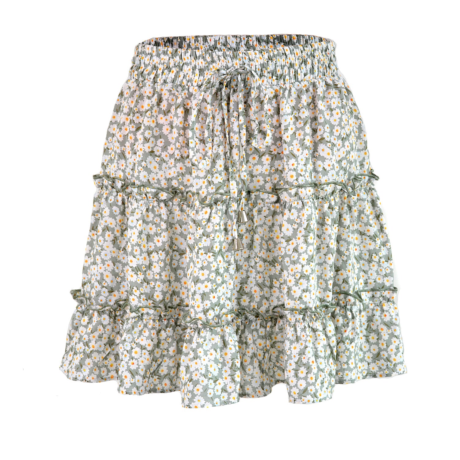 Womens Floral Skirt