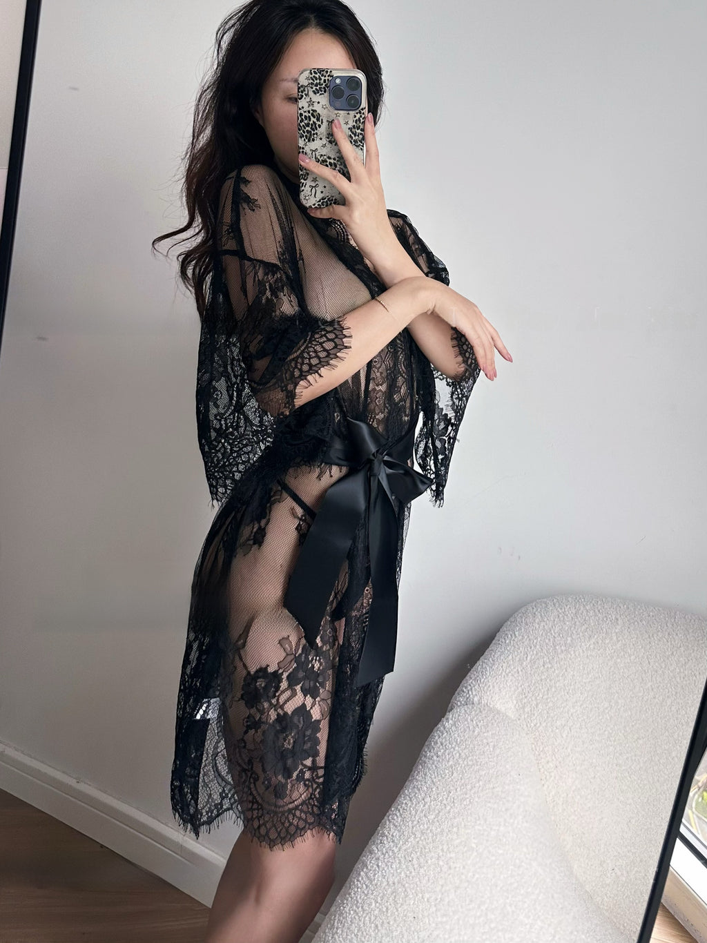 Lace nightgown