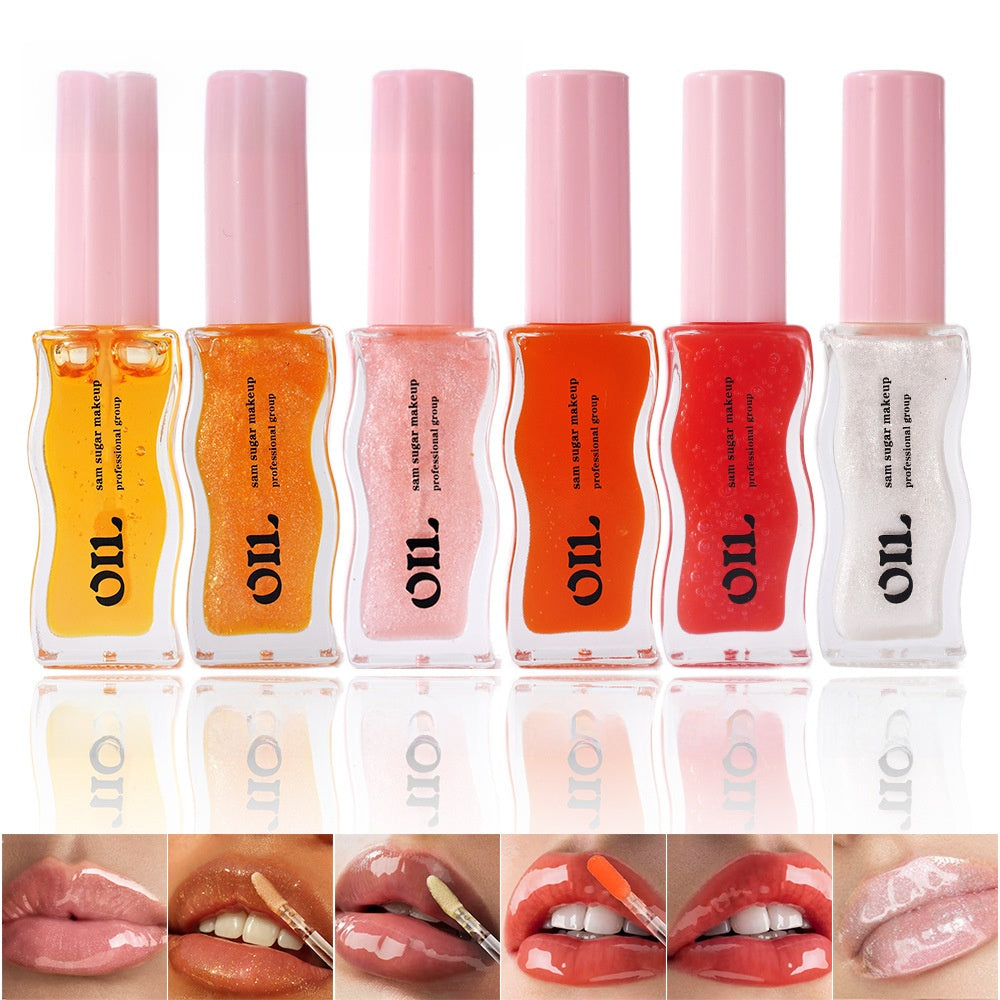 Transparent Pearlescent Lip Gloss