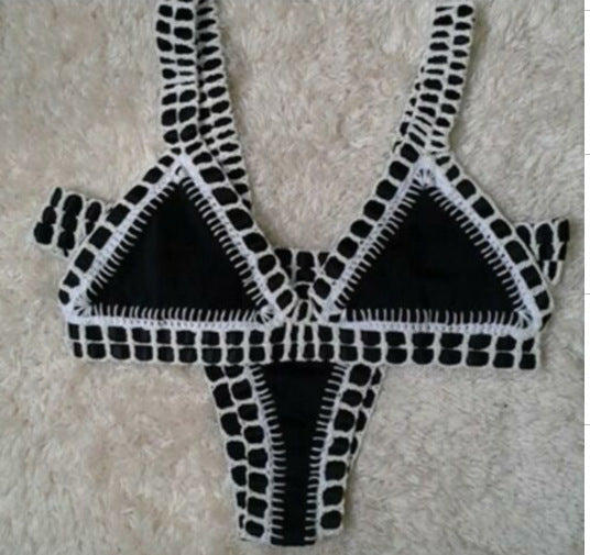 Women's Hand-Knitted Bikini Swimwear