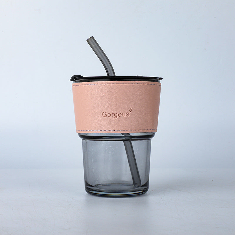Coffee straw cup